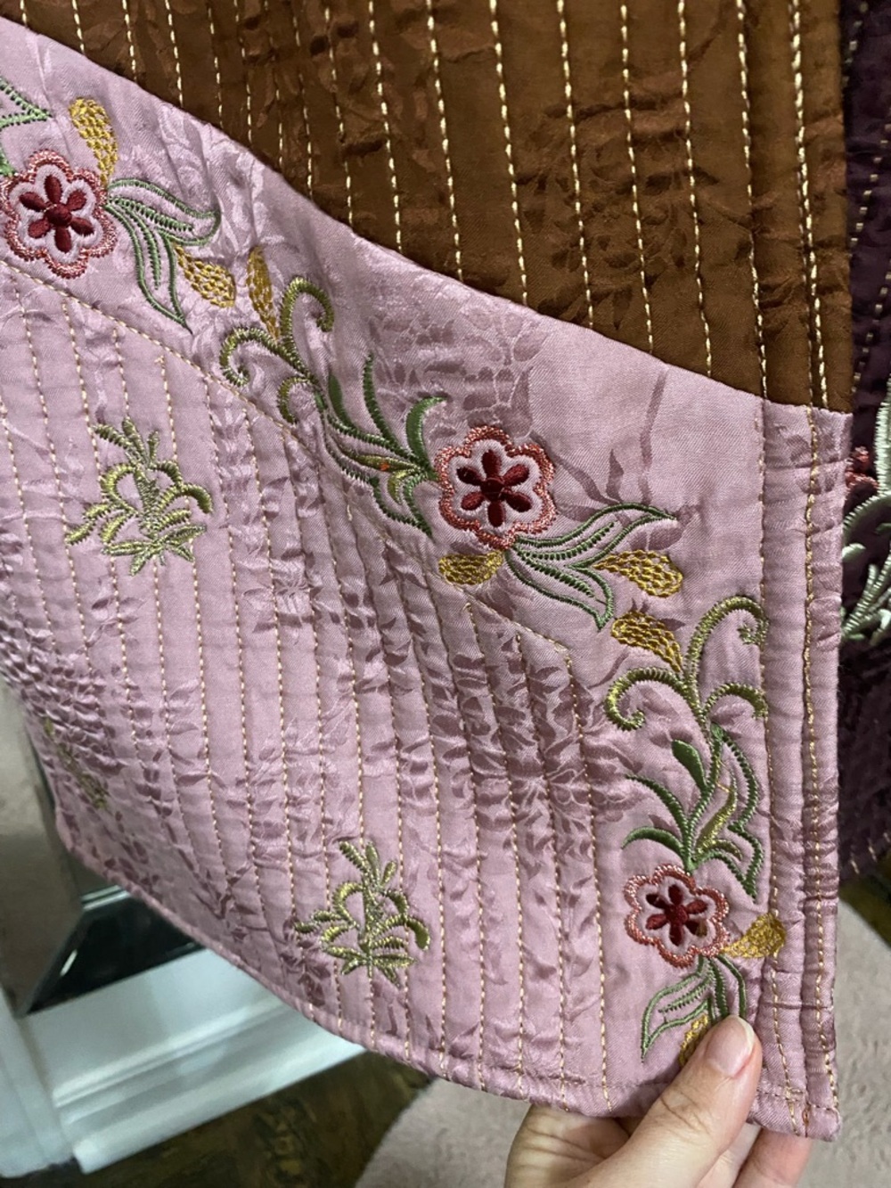*RARE* Limited Edition ZARA embroidered patchwork kimono - Picture 4 of 8